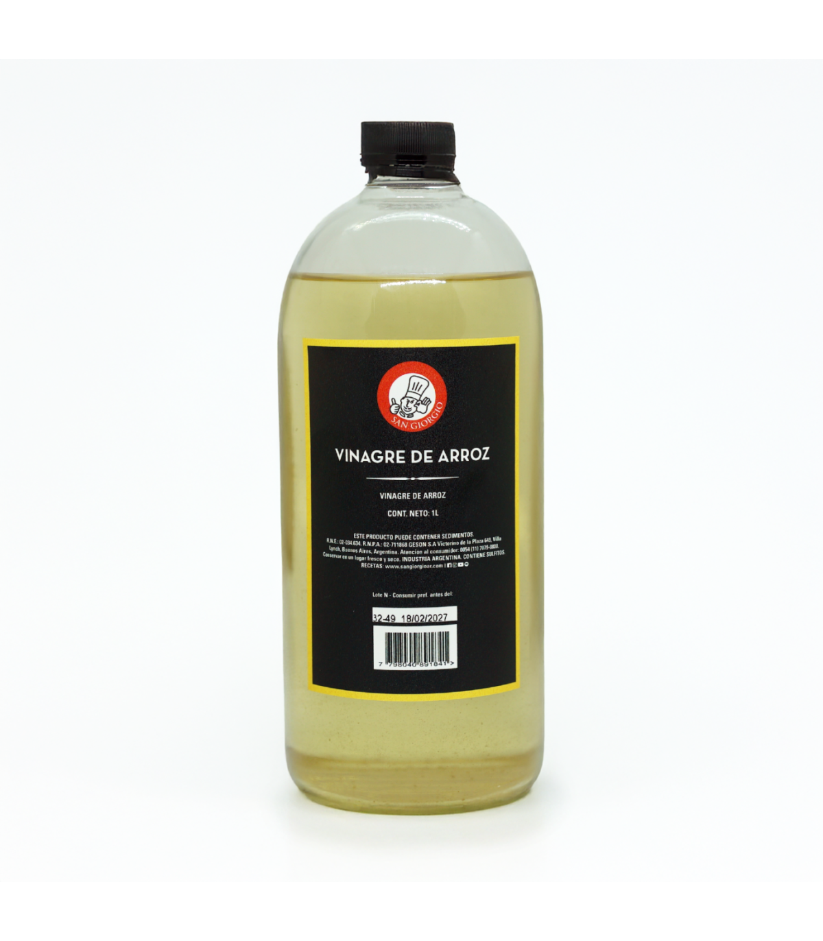 Vinagre De Arroz - 1000 Ml
