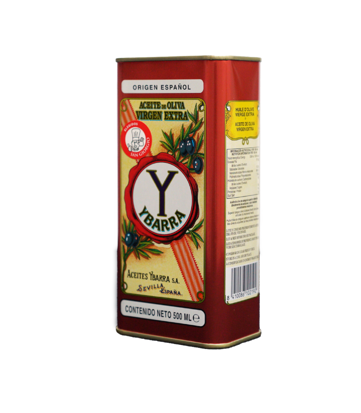 Aceite De Oliva Ybarra - 500 Ml