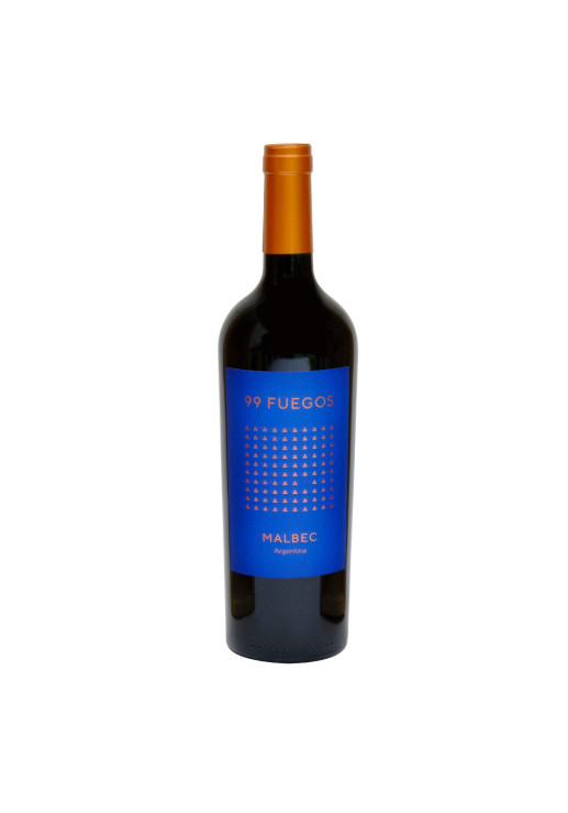 Vinos 99 Fuegos - Malbec - 750 Ml
