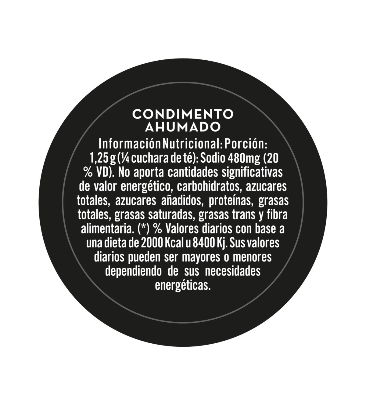 Condimento Ahumado