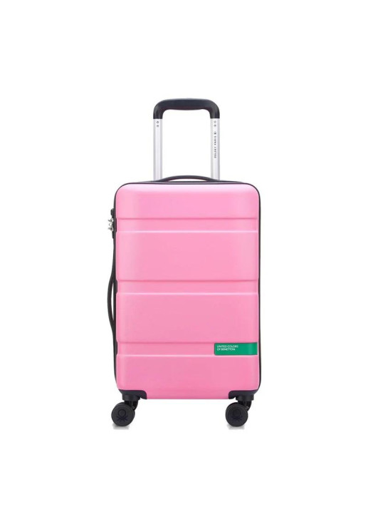 Valija De Cabina 55 Cm. Now Hardside By Benetton - Rosa