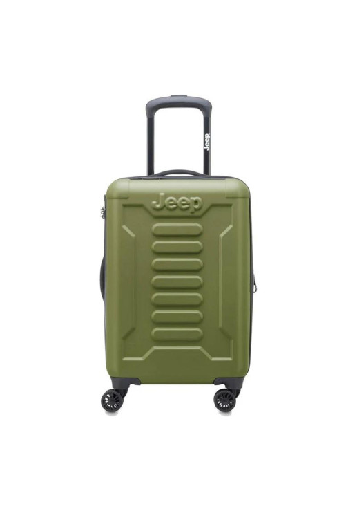 Valija De Cabina Expandible 55 Cm Jeep By Delsey 4c - Verde