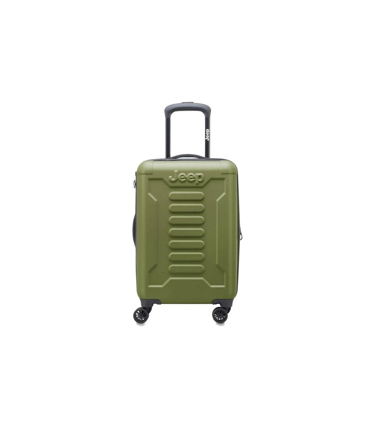 Valija De Cabina Expandible 55 Cm Jeep By Delsey 4c - Verde