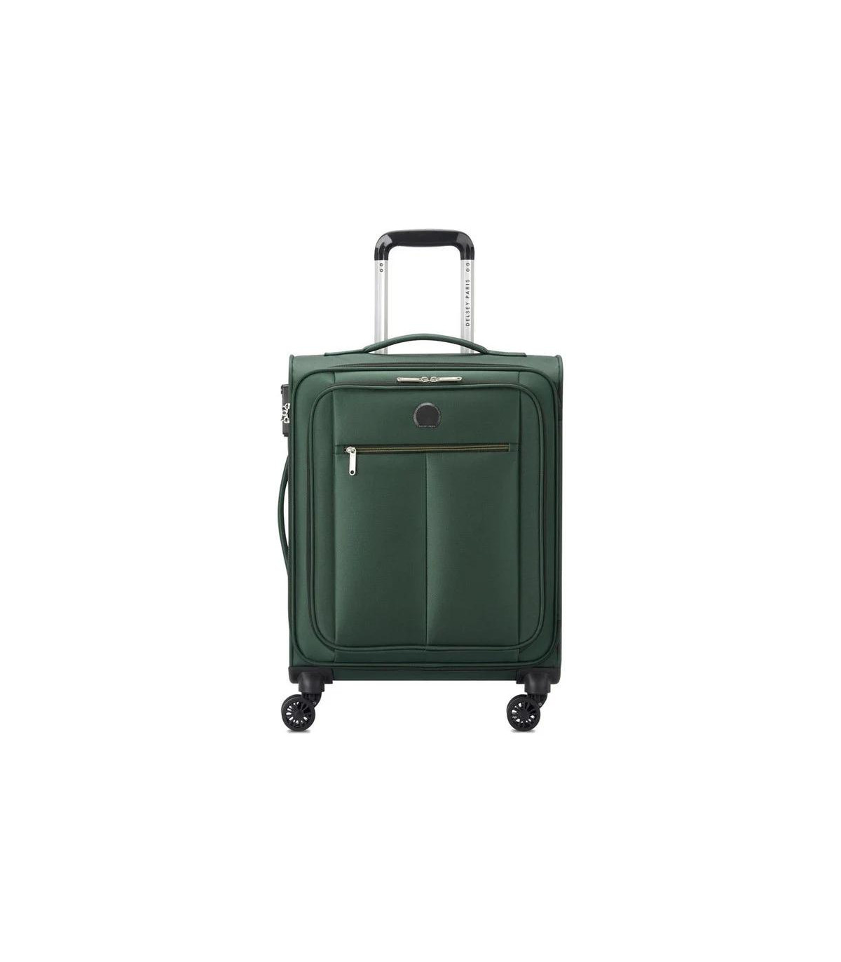 Valija De Cabina 56 Cm. Slim Pin Up - Verde