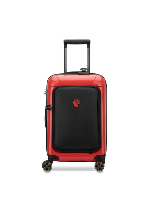 Valija De Cabina Expandible 55 Cm. C/ Portanotebook Peugeot Zip - Rojo