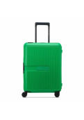 Valija De Cabina 55 Cm. Slim Benetton Color Block Harside By Delsey - Verde