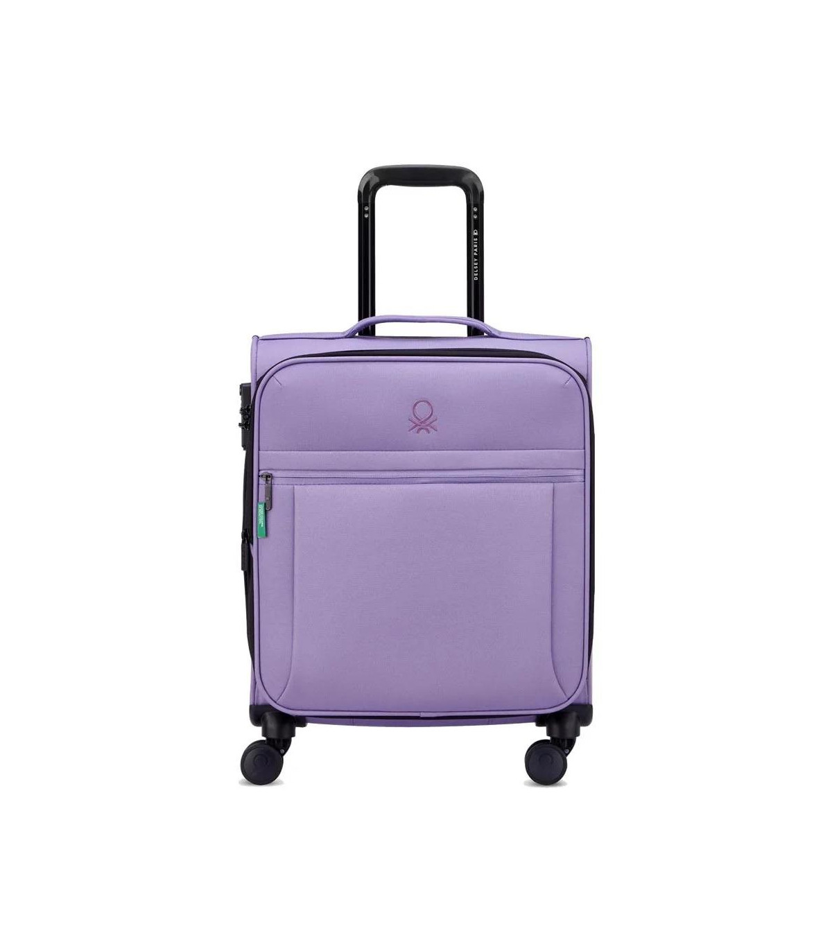 Valija De Cabina Slim Expandible 55 Cm. Benetton Be By Delsey - Lavanda