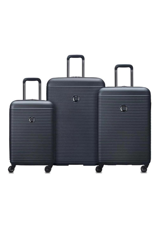 Set De 3 Valijas Expandibles Freestyle - Gris Oscuro