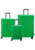 Set De 3 Valijas Color Block Hardside By Benetton - Verde