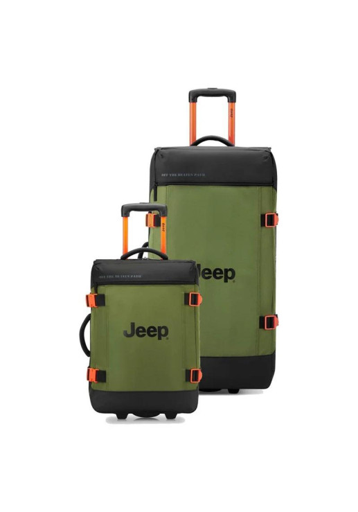 Set De 2 Bolsos Jeep By Delsey 7c - Verde
