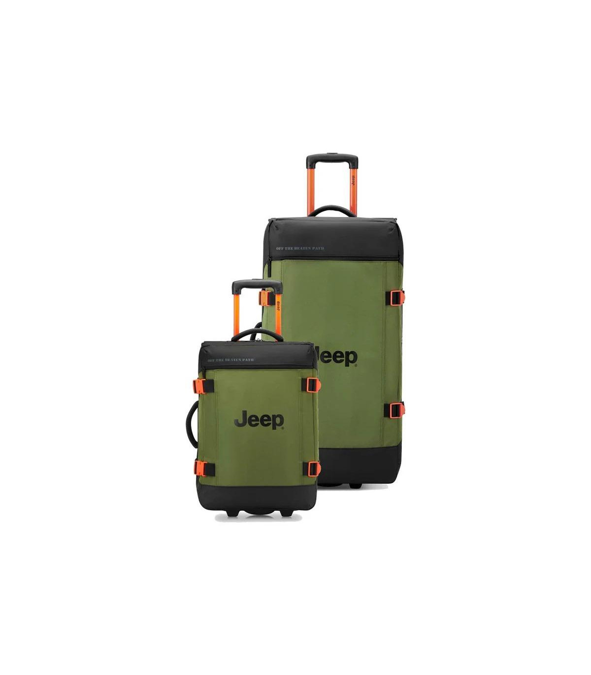 Set De 2 Bolsos Jeep By Delsey 7c - Verde