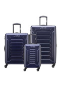 Set De 3 Valijas Expandibles Jeep By Delsey 4c - Azul