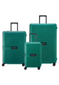 Set De 3 Valijas Securitech Stone By Delsey - Verde
