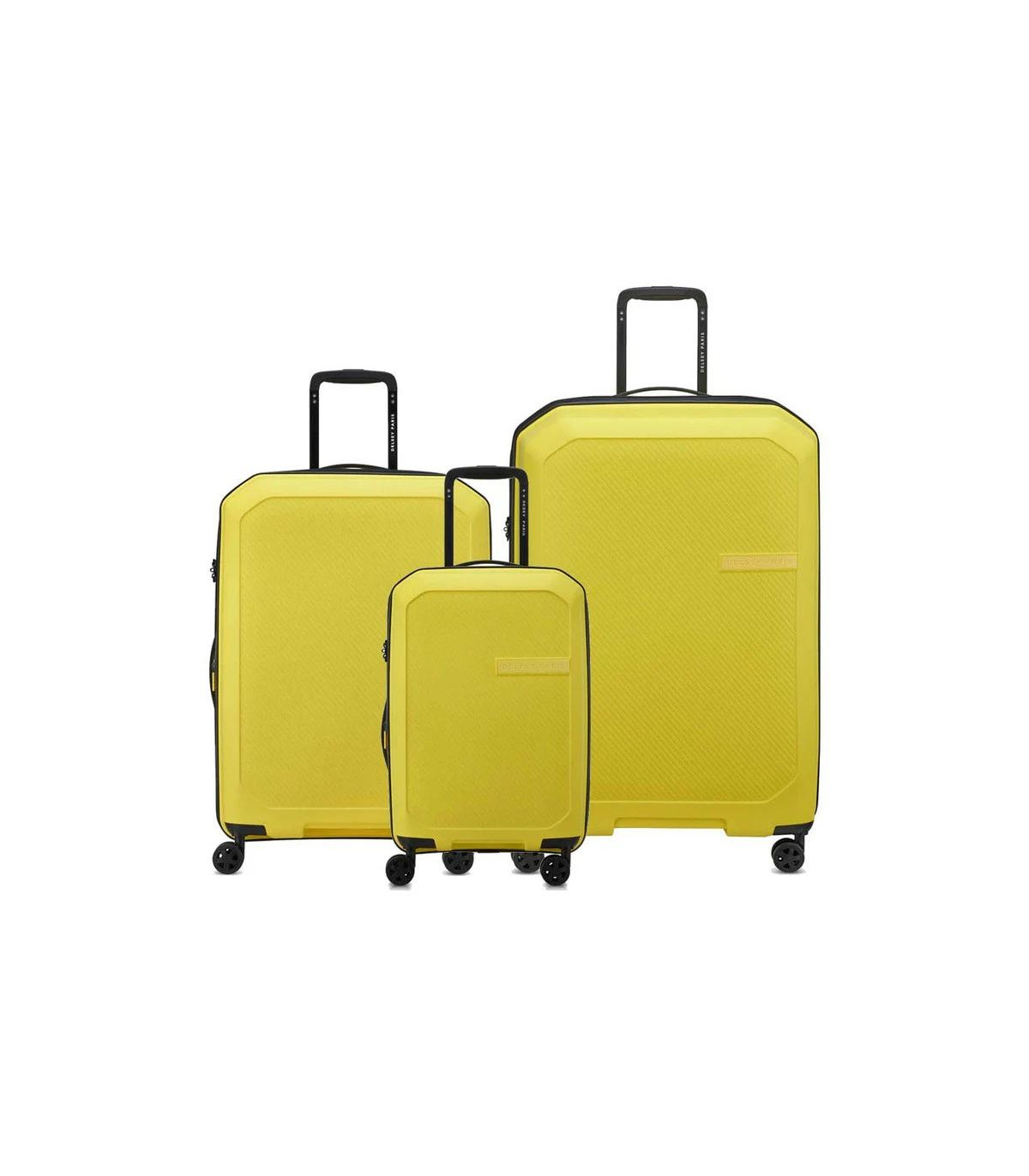 Set De 3 Valijas Expandibles Anvers - Amarillo
