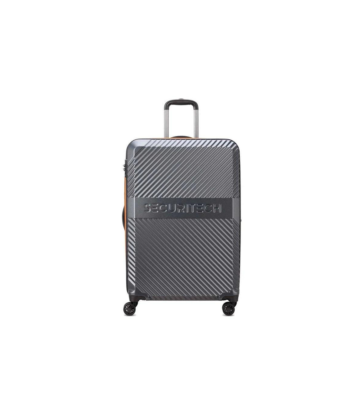 Valija Grande Expandible 76 Cm. Securitech Patrol By Delsey - Gris
