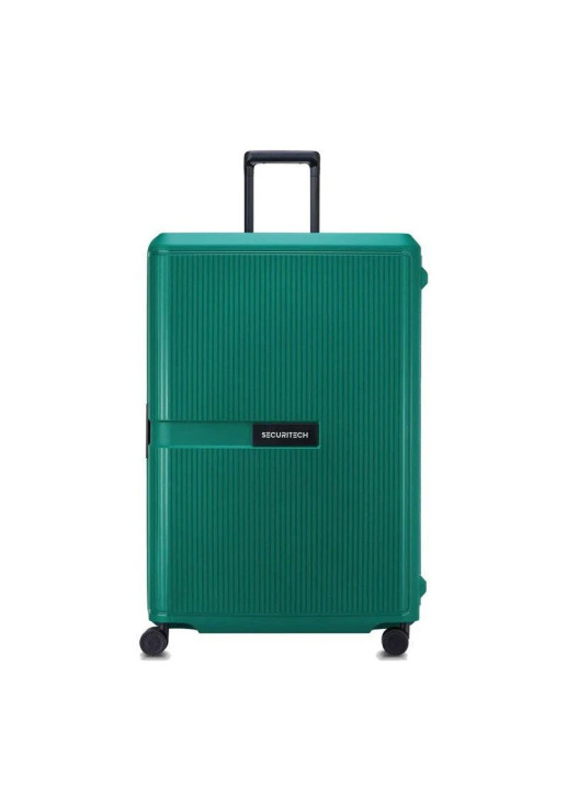 Valija Grande 82 Cm. Securitech Stone By Delsey - Verde
