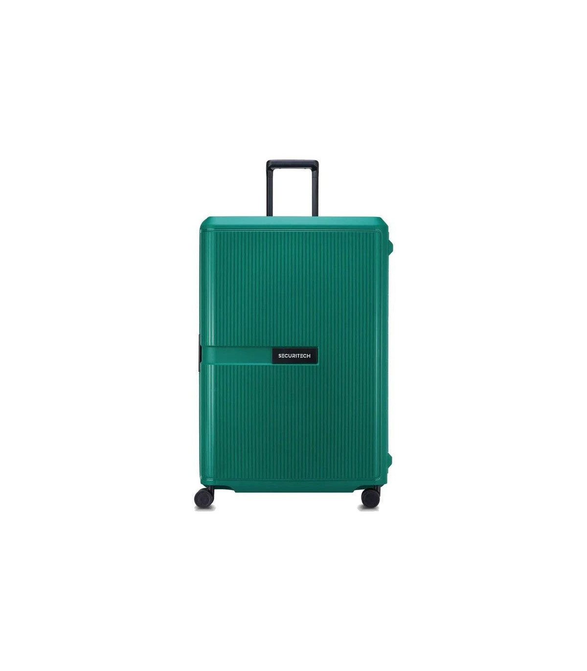 Valija Grande 82 Cm. Securitech Stone By Delsey - Verde