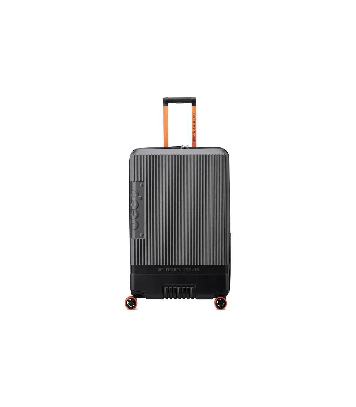 Valija Mediana Expandible 66 Cm Jeep By Delsey 1a - Gris Oscuro