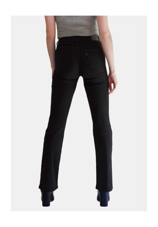 Hi Rise Bootcut Negro - 24