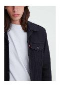 The Trucker Jacket Black - Small