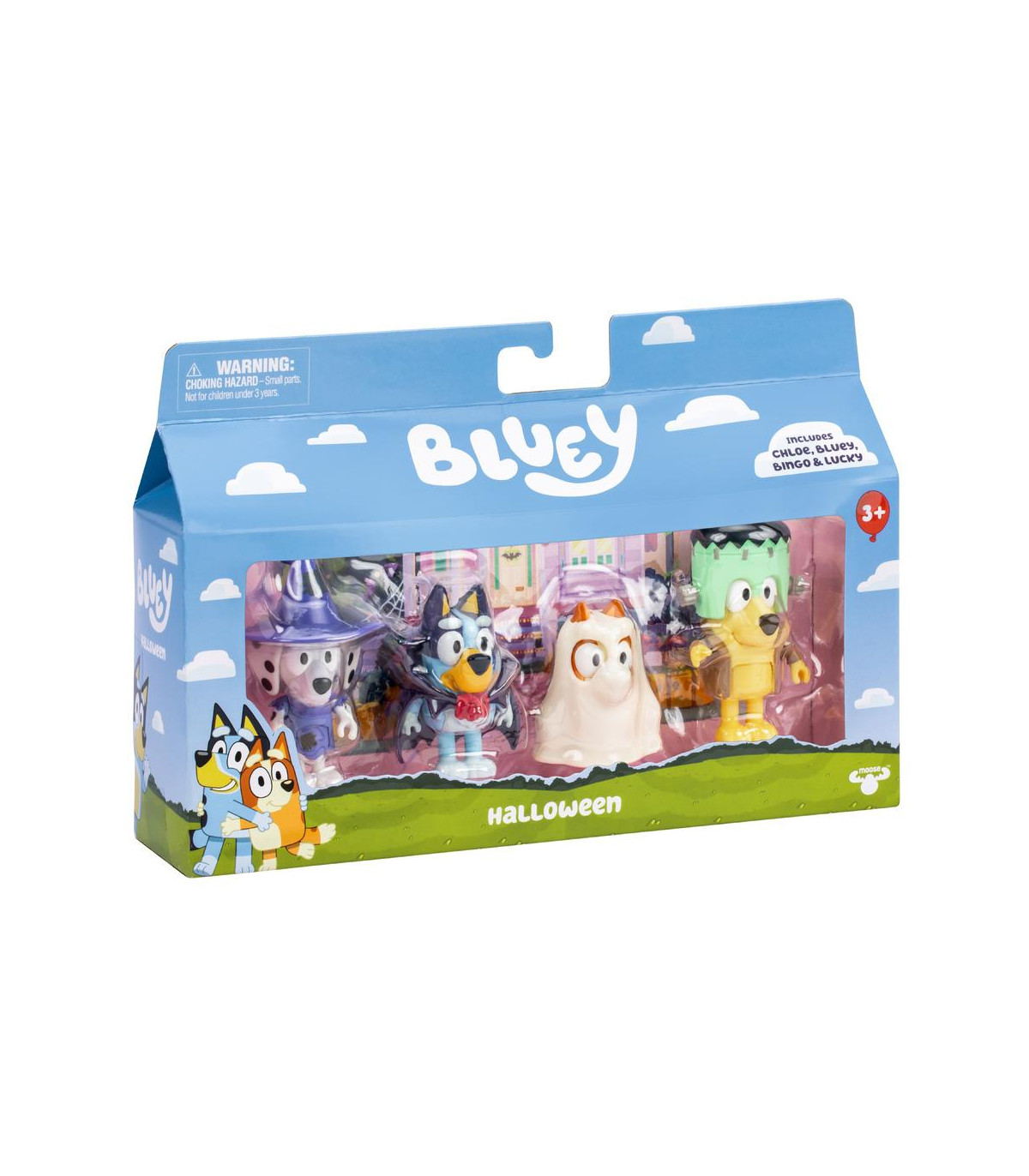 Bluey | Pack X 4 Figuras