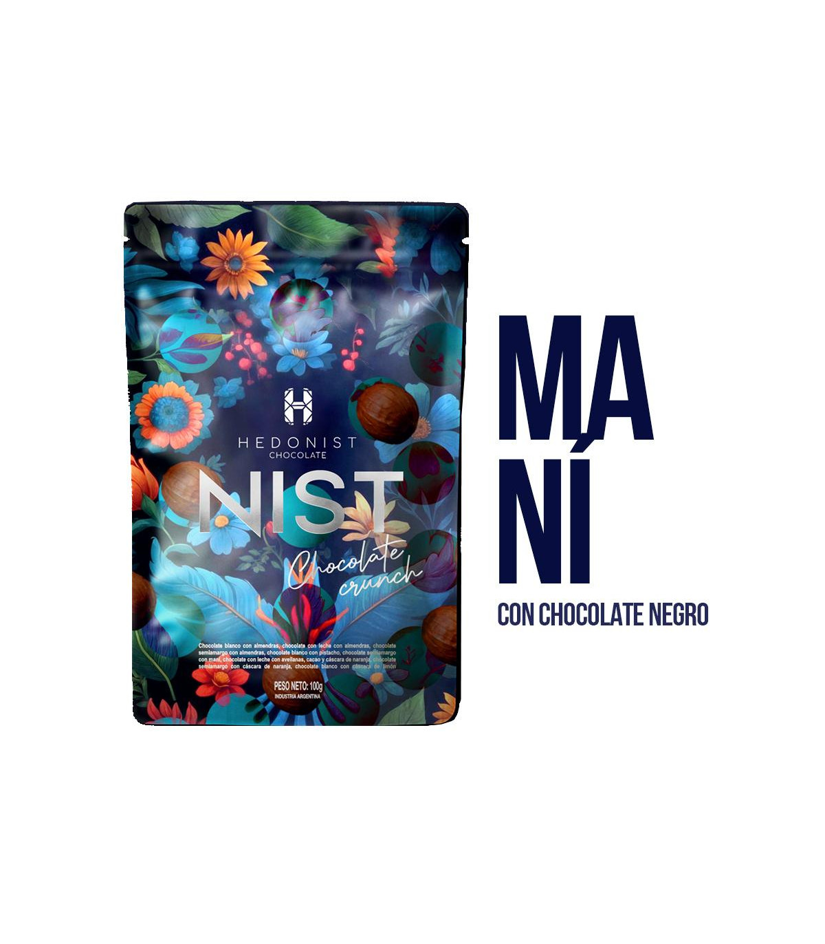 Nist Mani­ Con Chocolate Negro
