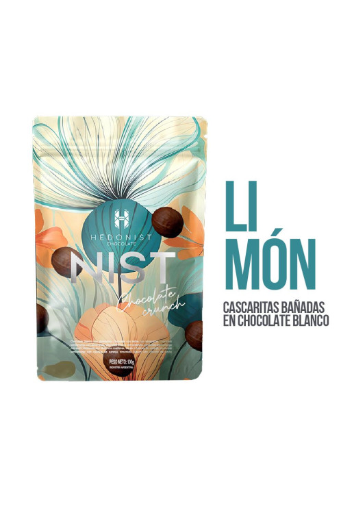 Nist Cascaritas De Limón Banadas En Chocolate Blanco