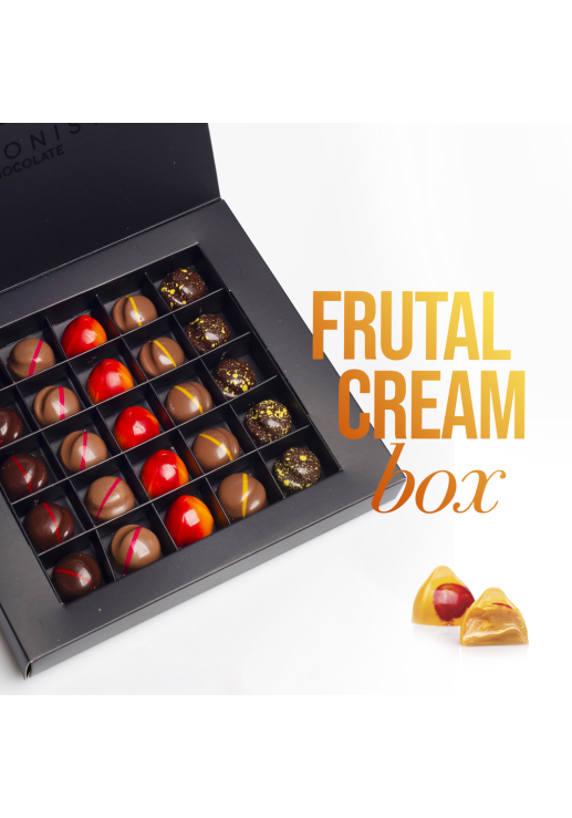 Black Frutal Cream Box Bombones De Chocolate Belga