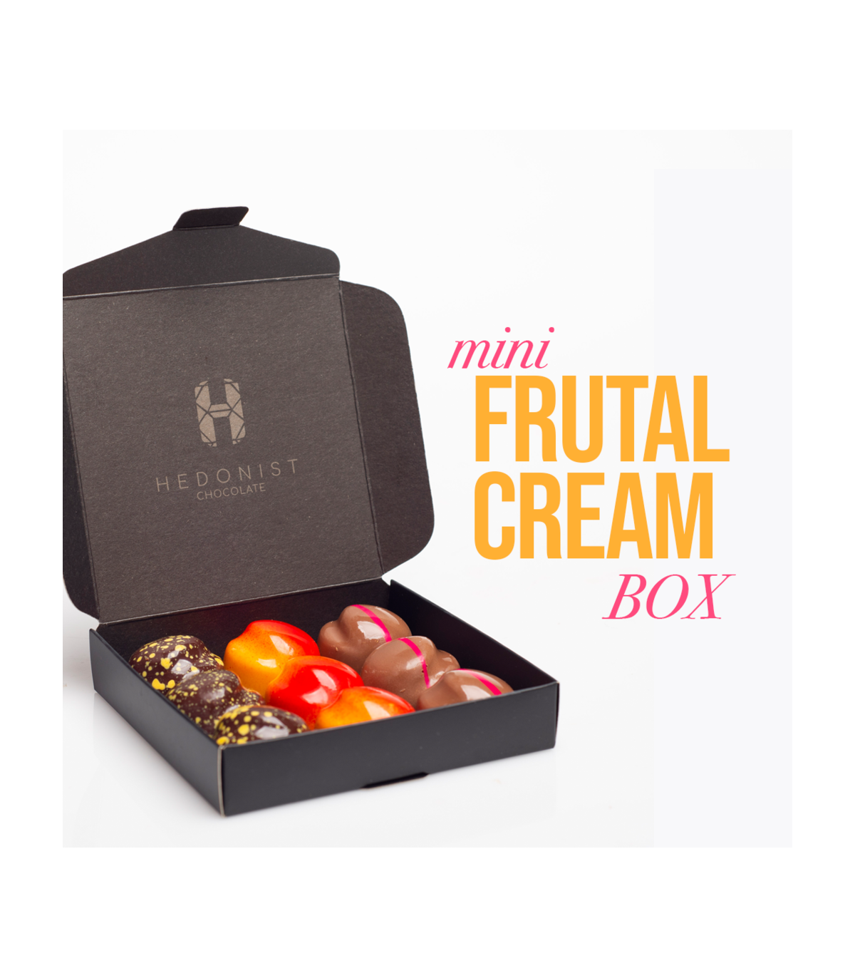 Mini Frutal Cream Bombones De Chocolate Belga
