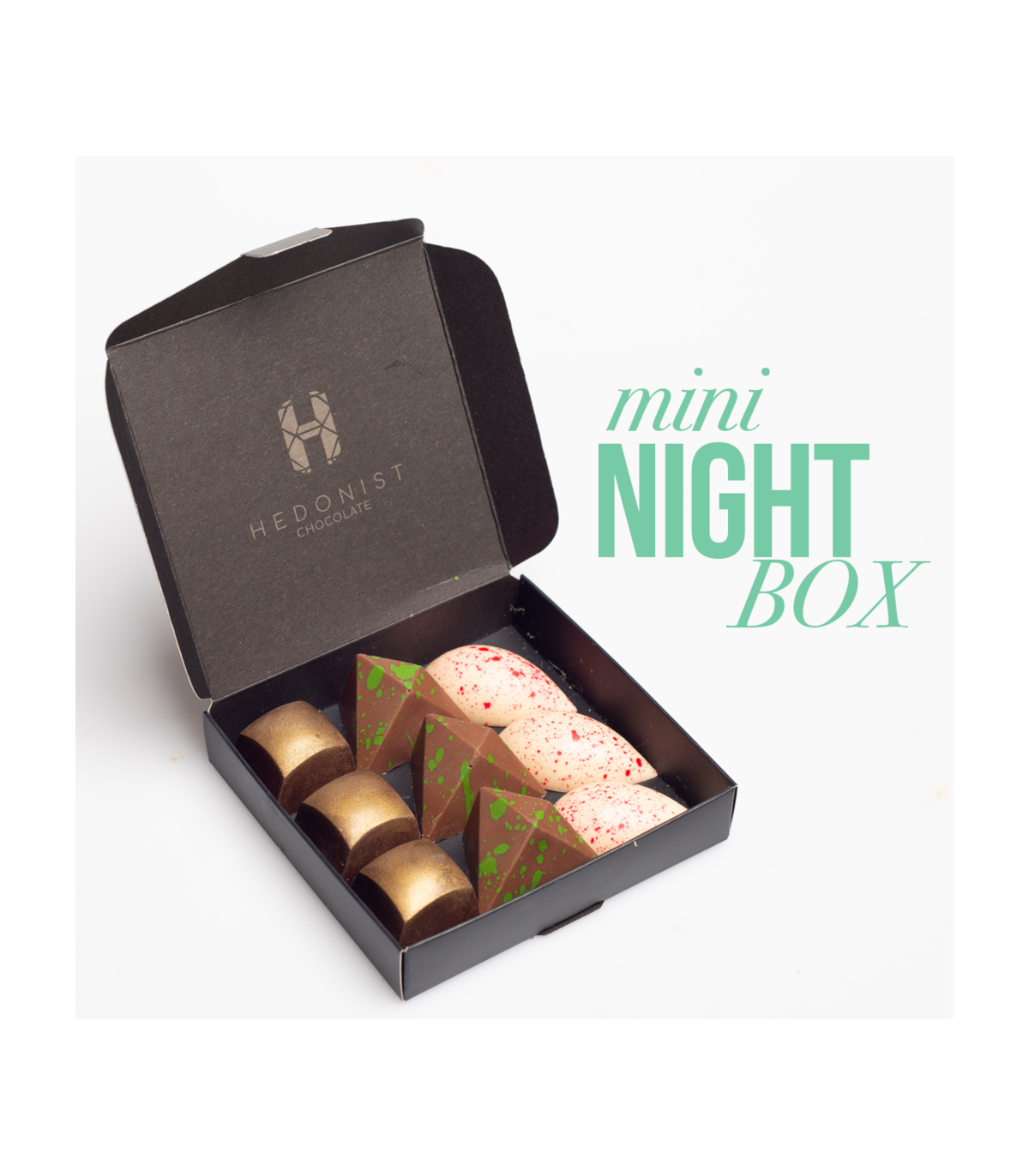 Mini Night Con Bombones De Chocolate Belga