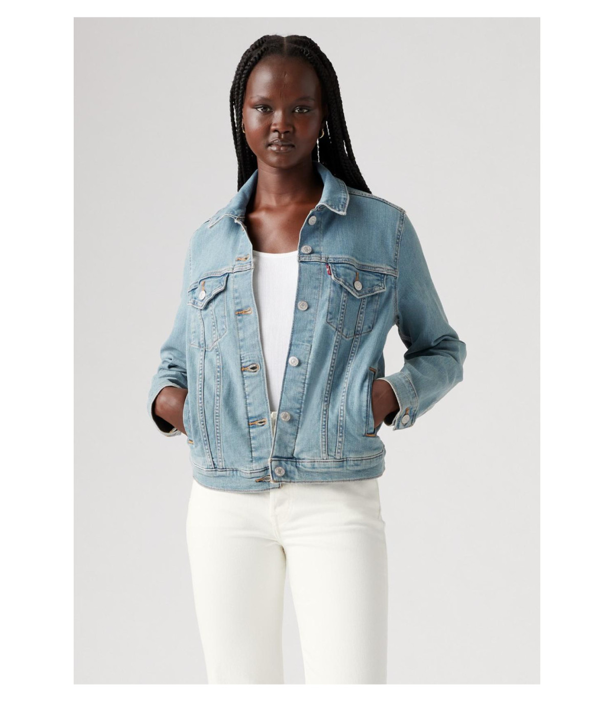 The Original Trucker - Campera De Jeans Clara