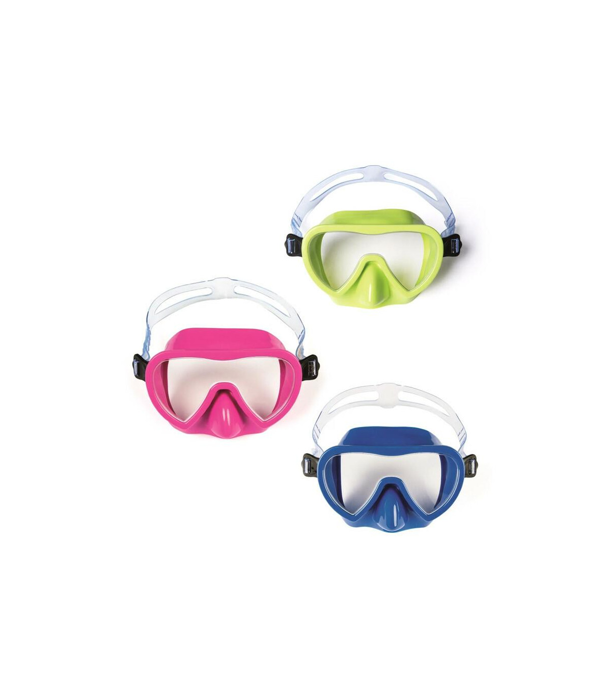 Máscara De Buceo Cristal Policarbonato Protección Uv