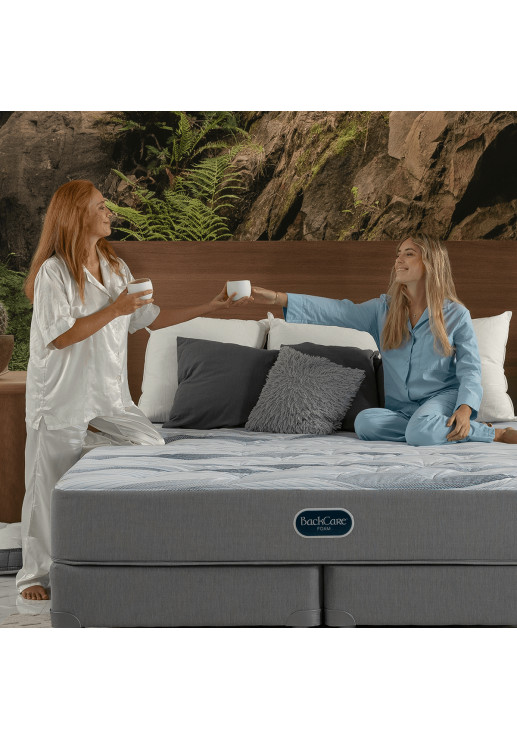 Colchón Y Sommier Simmons Backcare Foam Queen Size 190x160
