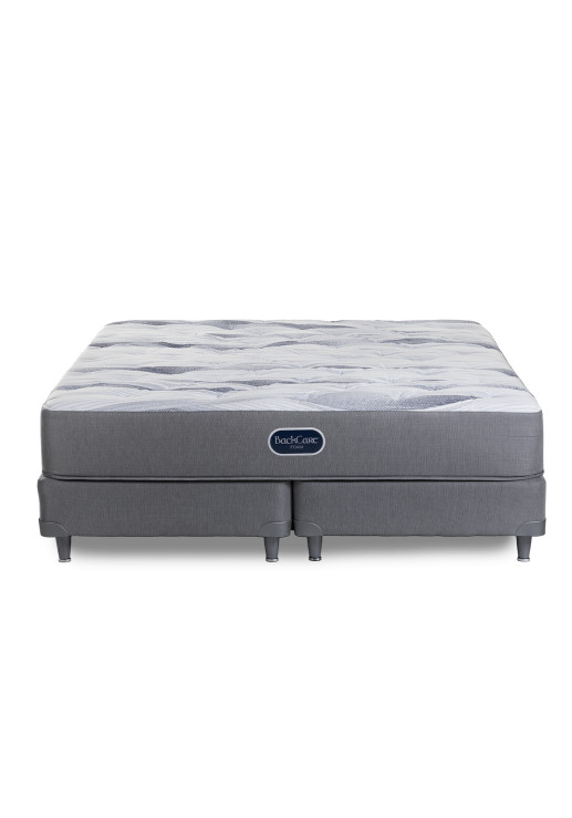 Colchón Y Sommier Simmons Backcare Foam Queen Size 190x160