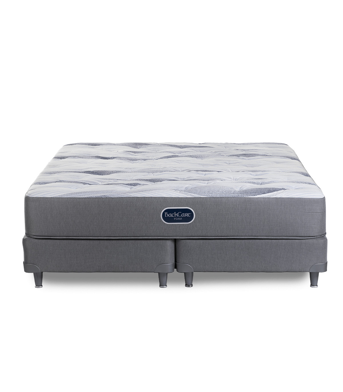 Colchón Y Sommier Simmons Backcare Foam Queen Size 190x160