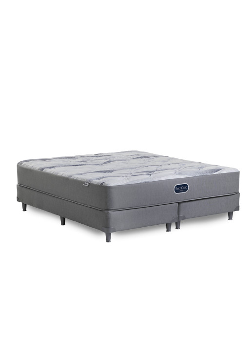 Colchón Y Sommier Simmons Backcare Foam Queen Size 190x160