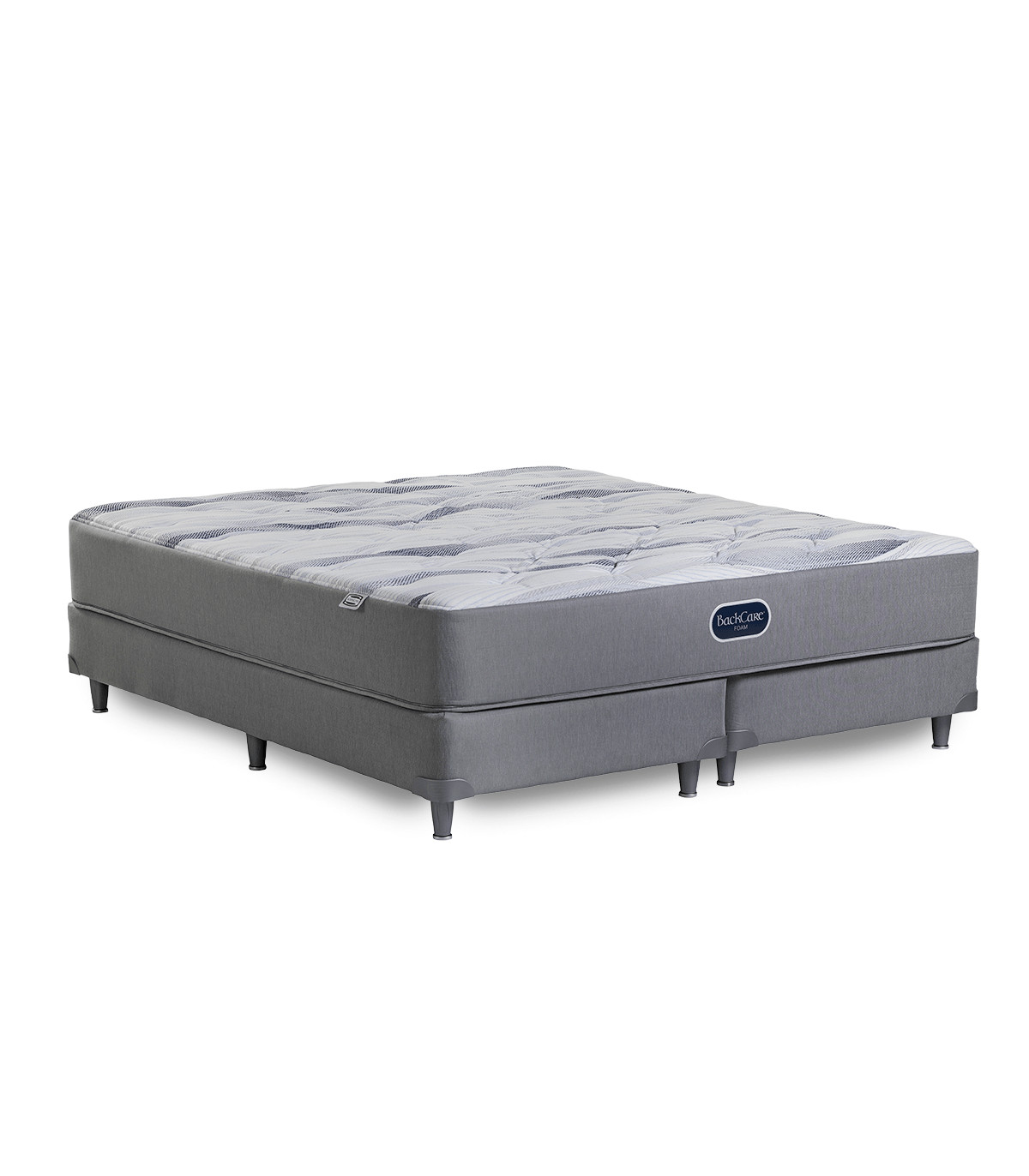 Colchón Y Sommier Simmons Backcare Foam Queen Size 190x160