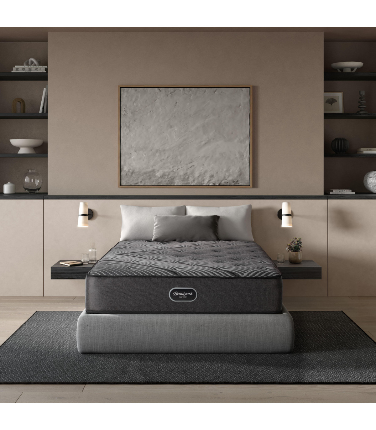 Colchón Simmons Beautyrest Silver Queen Size 200x160