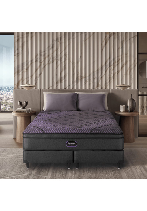 Colchón Y Sommier Simmons Beautyrest Platinum Queen Size 190x160