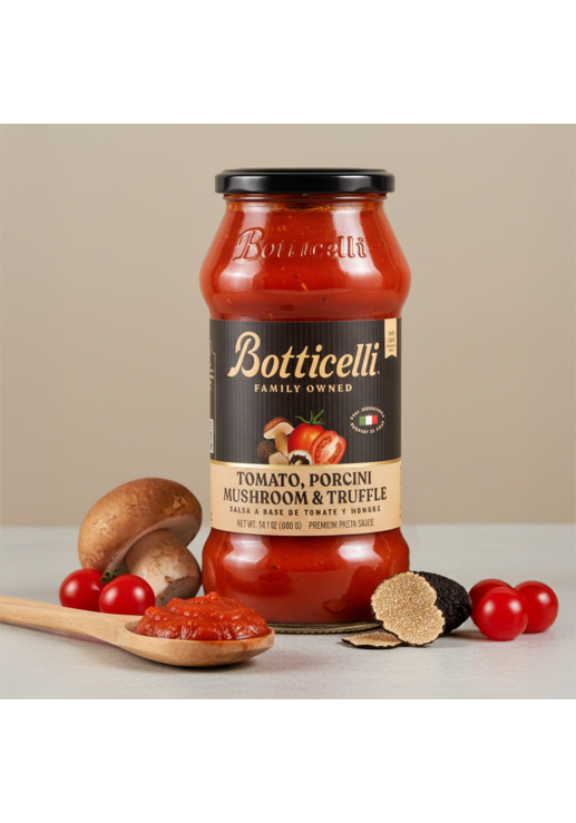 Salsa De Tomate Hongos Y Trufa - 400 Gr