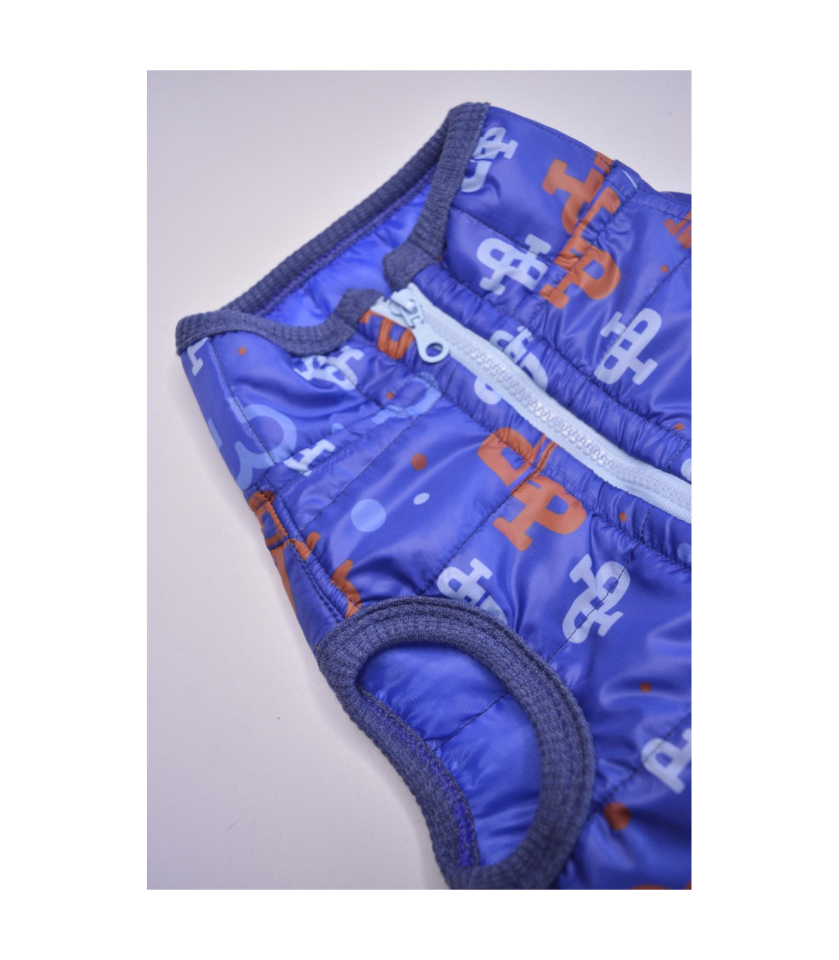 Chaleco Monogram Blue - Xxs
