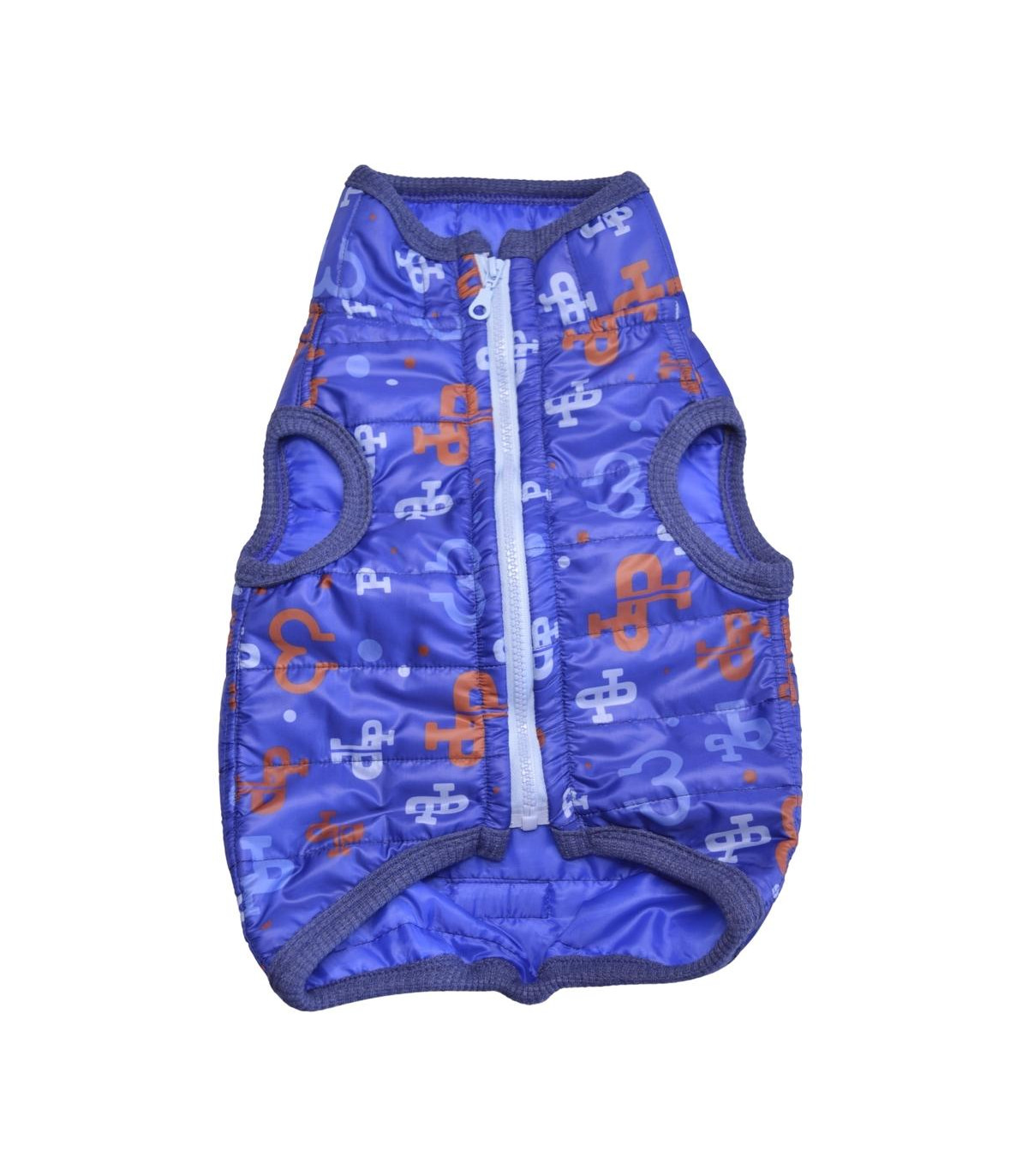 Chaleco Monogram Blue - Xxxl