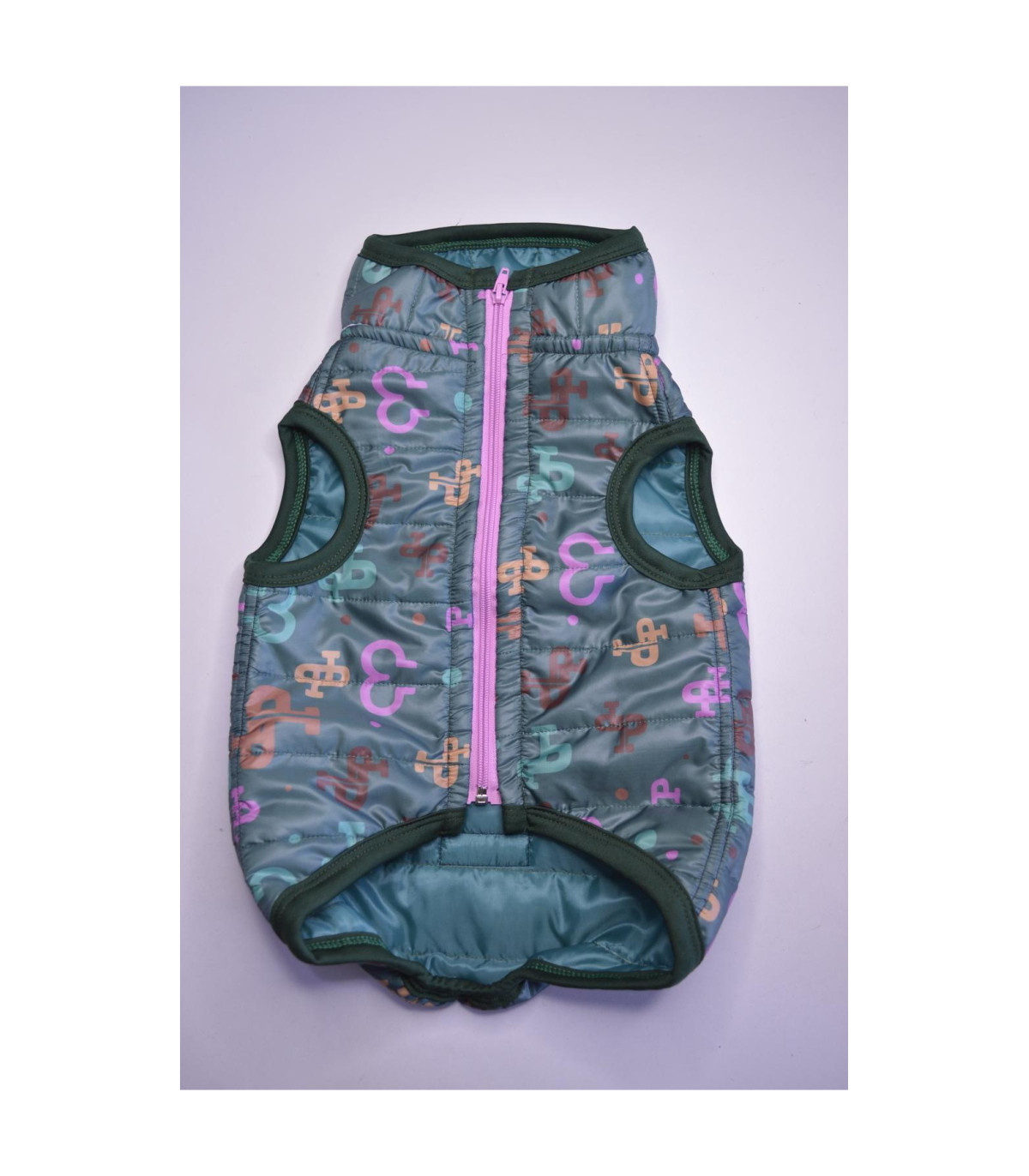 Chaleco Monogram Green - Xxs