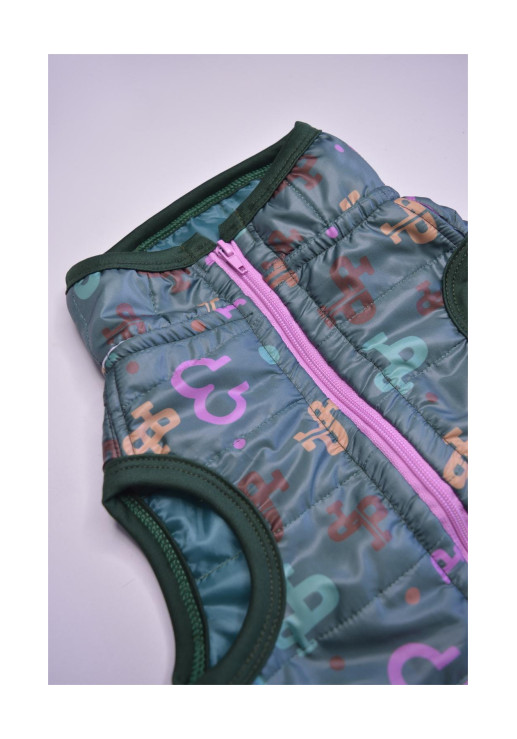 Chaleco Monogram Green - Xxs