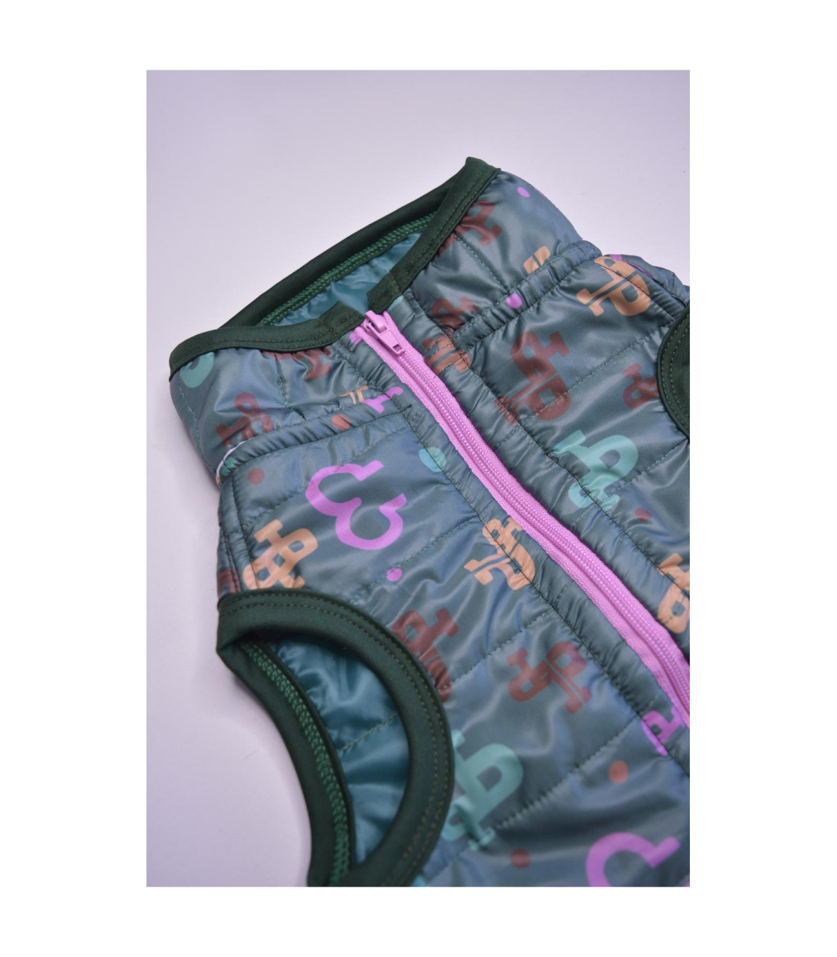 Chaleco Monogram Green - Xxs