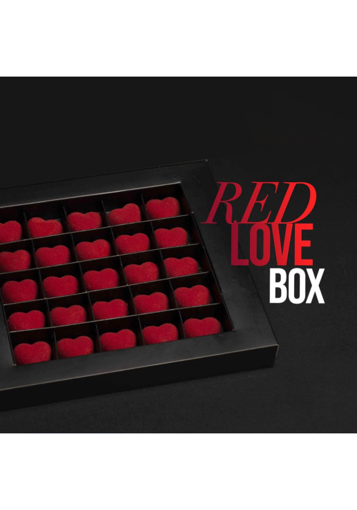 Red Love Box - Bombones De Chocolate Belga