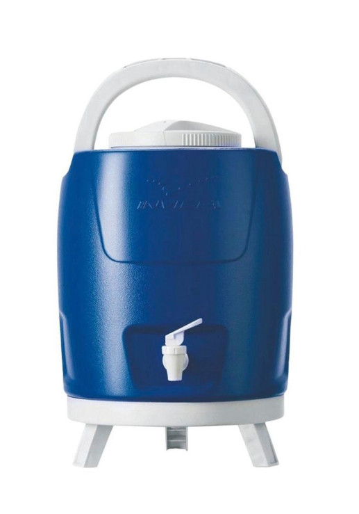 Invicta - Bidon 9 Lt Azul Con Canilla Y Patas