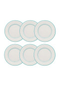 Serena Sky - Set X6 Platos Postre 20 Cm Oxford