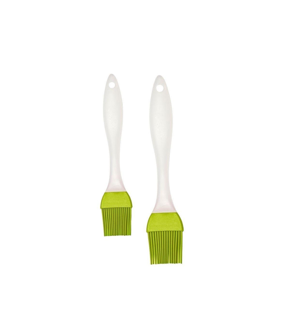 Silicona - Set X 2 Pinceles 17.5 Y 20 Cm Verde
