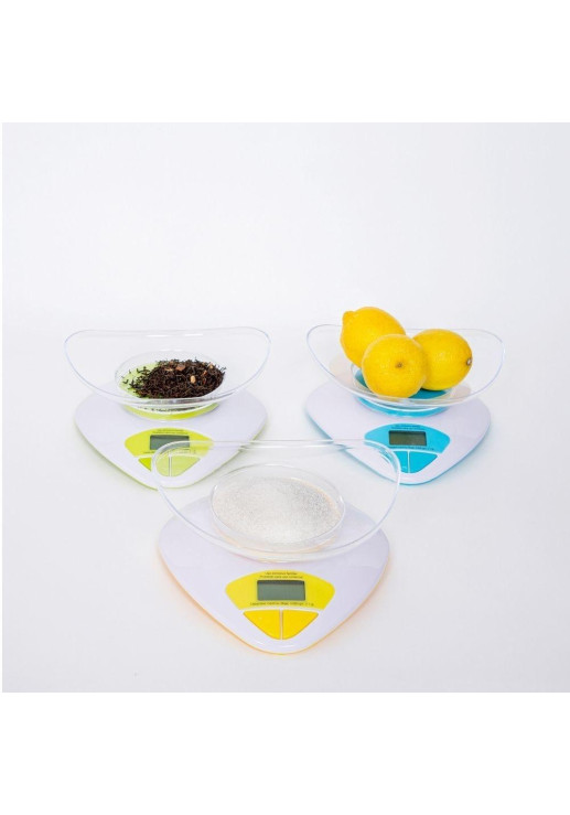 Balanza Digital Para Cocina X 3 Kg - Verde